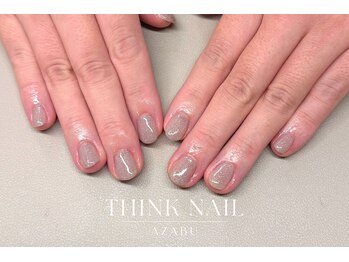 ティンクネイル 麻布十番店(THINK NAIL)/【麻布ネイル】ラメネイル