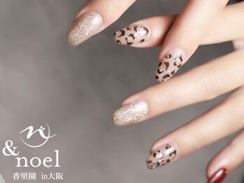 ノエル(Noel)/レオパード柄 フラッシュラメ