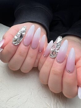 エルス(ELS)の写真/SNS話題の持ち込みOK&毎月替わるお得な定額であなた好みのデザインへ!スカルプ・長さだしでイベント映え◎