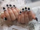 フレンチガーリーネイル♪