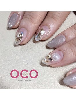 オコネイル ネイルサロンアンドスクール(OCO nail)/クリアネイル