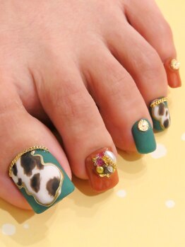 カラーズ 浜松店(colors)/マットカラー×アニマル柄♪