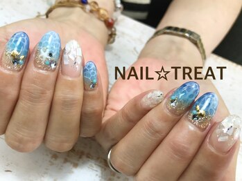 ネイルトリート 茨木駅前店(NAIL TREAT)/夏ネイル♪