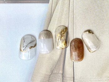 ゆびノさき/綺麗め大理石