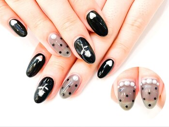 ネイルコレクション ピンク(Nail Collection Pink)/ジェル定額￥7990☆シースルー