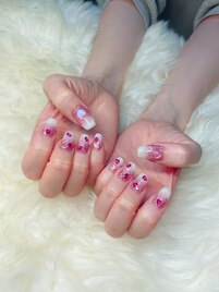 ダブルグラデーション&ハート