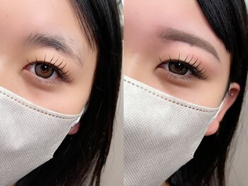 チル アンド アイ 船橋駅前店(Chill&Eye)/美眉スタイリング/BeforeAfter