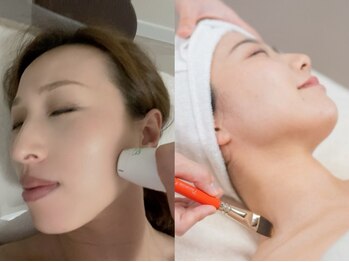 リモーブ(Limauve)の写真/もたつき解消!キュッと引き締め、内側から潤うツヤ肌へ♪《小顔リフトサーマル×LHAララピール90分¥14980》
