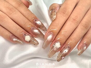ビアンカ ネイルサロン 大宮店(Bianca)/ワンホン♪流行のドット柄