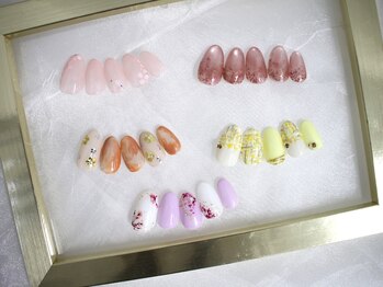 ネイルサロン エーレ 梅田店(Ehre)/3月トレンドコースサンプル♪
