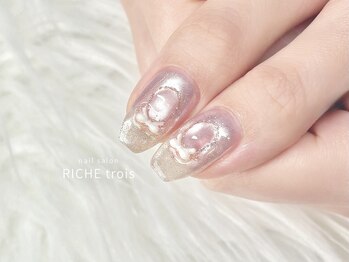 チークマグネットミラーネイル