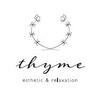 サロンタイム(salon thyme)ロゴ