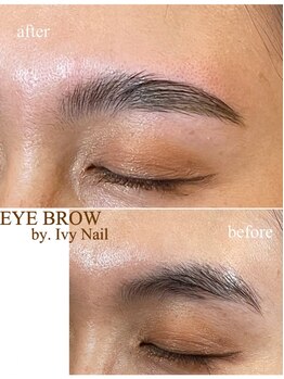 アイビーネイル(Ivy Nail)の写真/【最先端サステナブルアイブロウ☆Oh! my BROW】眉毛のコンプレックスを解決！眉毛で人生は変えられる！