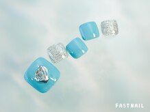 ファストネイル ロコ 昭島店(FAST NAIL LOCO)/夏フットネイル