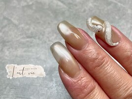 ベーシックアート×新春ネイル