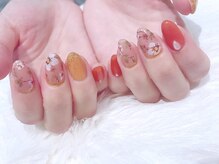 サニーデイズ ネイルアンドビューティー 曙橋店(SunnyDays Nail&Beauty)/絵画風フラワー