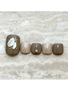 ネイルサロンアジアン 池袋店/平日限定★フットネイル¥5500