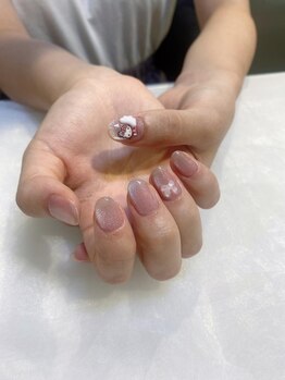 ララアンジュ(LaLa-Ange)/キティちゃんネイル