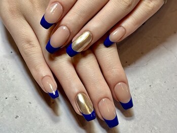 ヴィータアレグリア 都城店(Vita Alegria)の写真/【ご新規様オフ無料☆】シンプルだけど洒落てる。大人のための“洗練ネイル”を楽しんで♪