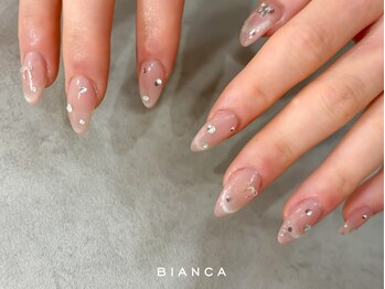 ビアンカ 田町店(Bianca)の写真/シンプルも華やかも◎お色味変更 OK！選べる豊富なデザインで自分だけのお気に入りが見つかります！