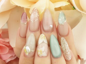 ディーネイル 池袋(D-nail)の写真/池袋駅西口徒歩3分■HANDもFOOTもオフ込¥3900~!■選べるデザイン250種以上!選べるカラ-200色以上!