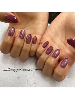 ネイルカレッジアンドサロン ナチュレ(nailcollege&salon NATURE)/マグネットジェル