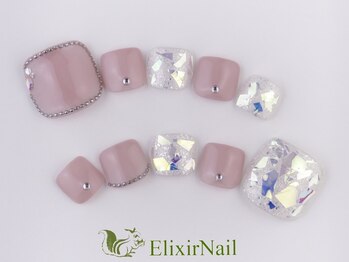エリクサーネイル 神田(Elixir Nail)/フットやり放題/クーポン使用