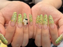 リラエス(Rela S)/長さだしラメグラデーション