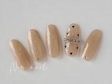 ニジ(Nizi.)/beige×dot