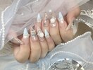 水色ネイル☆