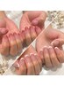 パラジェル/フィルイン/カラーグラデorフレンチネイル¥9,350