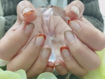 プルミエ ネイル(Premier Nail)/べっ甲フレンチ