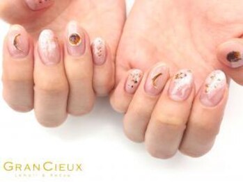 クアトログランシュ 青葉台(QUATRO×GranCieux)/塗りかけ×ニュアンスネイル