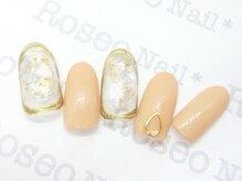 ネイルサロン ロゼオ(Nail salon Roseo)/■渋谷>/抜け感ネイル
