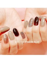 ピンクマジック(PINKMAGIC)/シンプルワンカラーネイル
