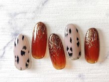 インプレス 蒲田店(Impress)/ヒョウ柄ネイル