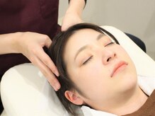 根津中央整骨院/眼精疲労にドライヘッドスパ