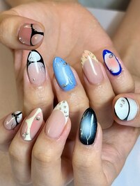 個性派ネイル