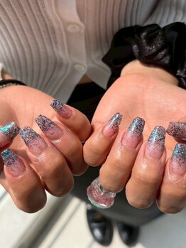 ブリスネイル 名護店(Bliss.nail)/ミニ定額ラメグラデーション