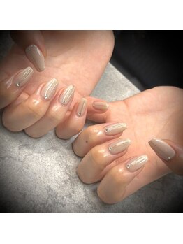 ネイルサロンファストネイルプラス 新宿店(FAST NAIL PLUS)/2026夏ネイル【ラインネイル】