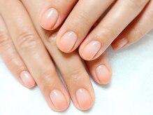 桜/上品カラーグラデーションネイル