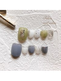 春色♪footnail　8,800円