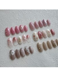 卒業入学☆春ネイル