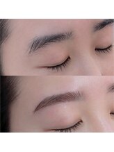 ヒビ(hibi)/眉毛スタイリング+眉カラー