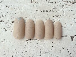 砂ネイル　夏　定額　シンプル