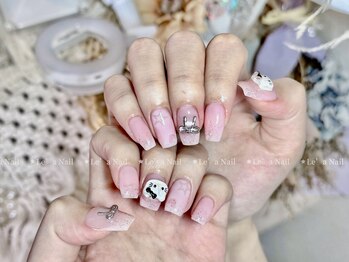 レアネイル 渋谷店(Le’a nail)/90分持ち込み★kittyネイル
