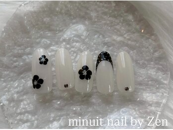 ミニュイネイルバイゼン(minuit nail by Zen)/【hand】定額デザインコース