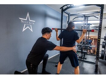 【ダイエット/痩身】パーソナルトレーニングジムNEXT GYM TOKYO駒込・巣鴨店/パーソナルトレーニング風景