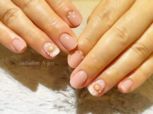 ネイルサロン アージュ(Nail Salon A jyu)/ぷっくりフラワーネイル