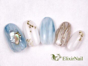 エリクサーネイル 池袋(Elixir Nail)/定額b カジュアル/クーポン使用